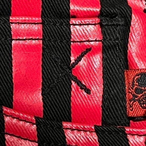 TRIPP NYC black and red stripped jeans. NWT Size 7 - Picture 4 of 6